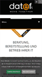 Mobile Screenshot of datef.it